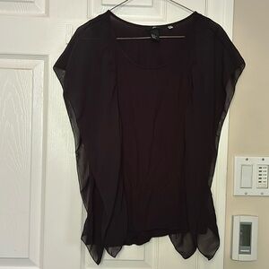 H&M Medium Black Shirt